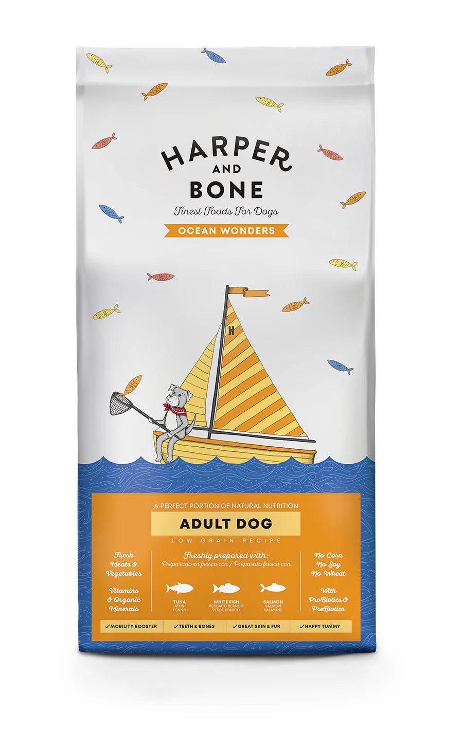 Harper & Bone Adult Dog Medium/large Ocean Wonders 