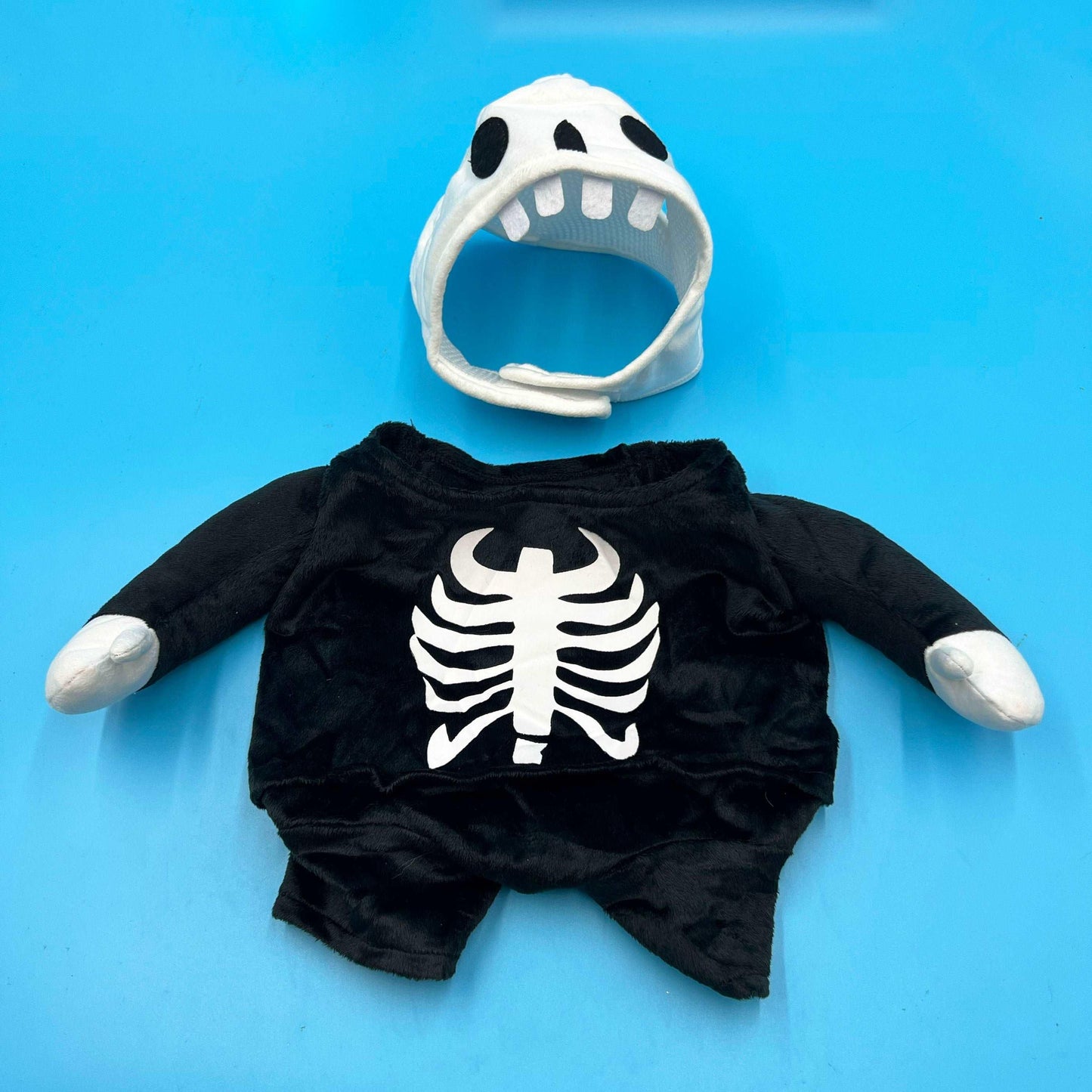 Glow In the Dark Skeleton pet Costume - bearsupreme