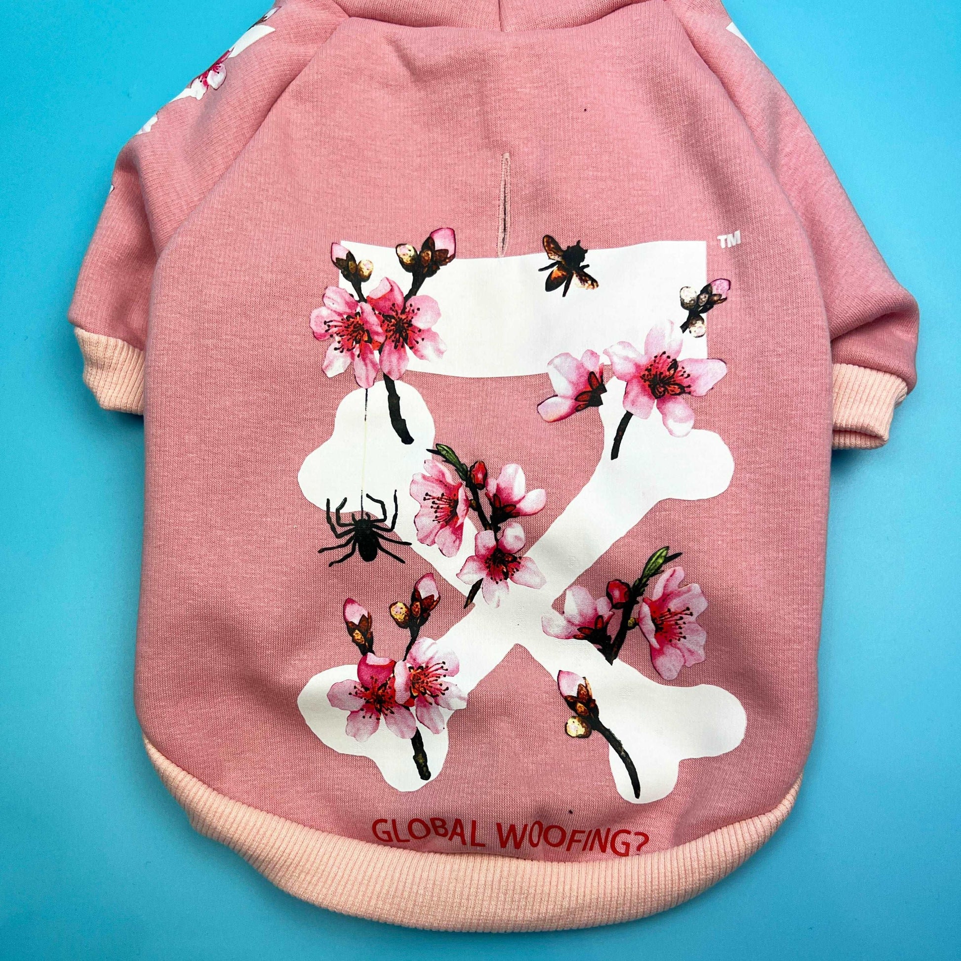 Off Paw Hoodie Cherry Blossom Hoodie Pink bearsupreme