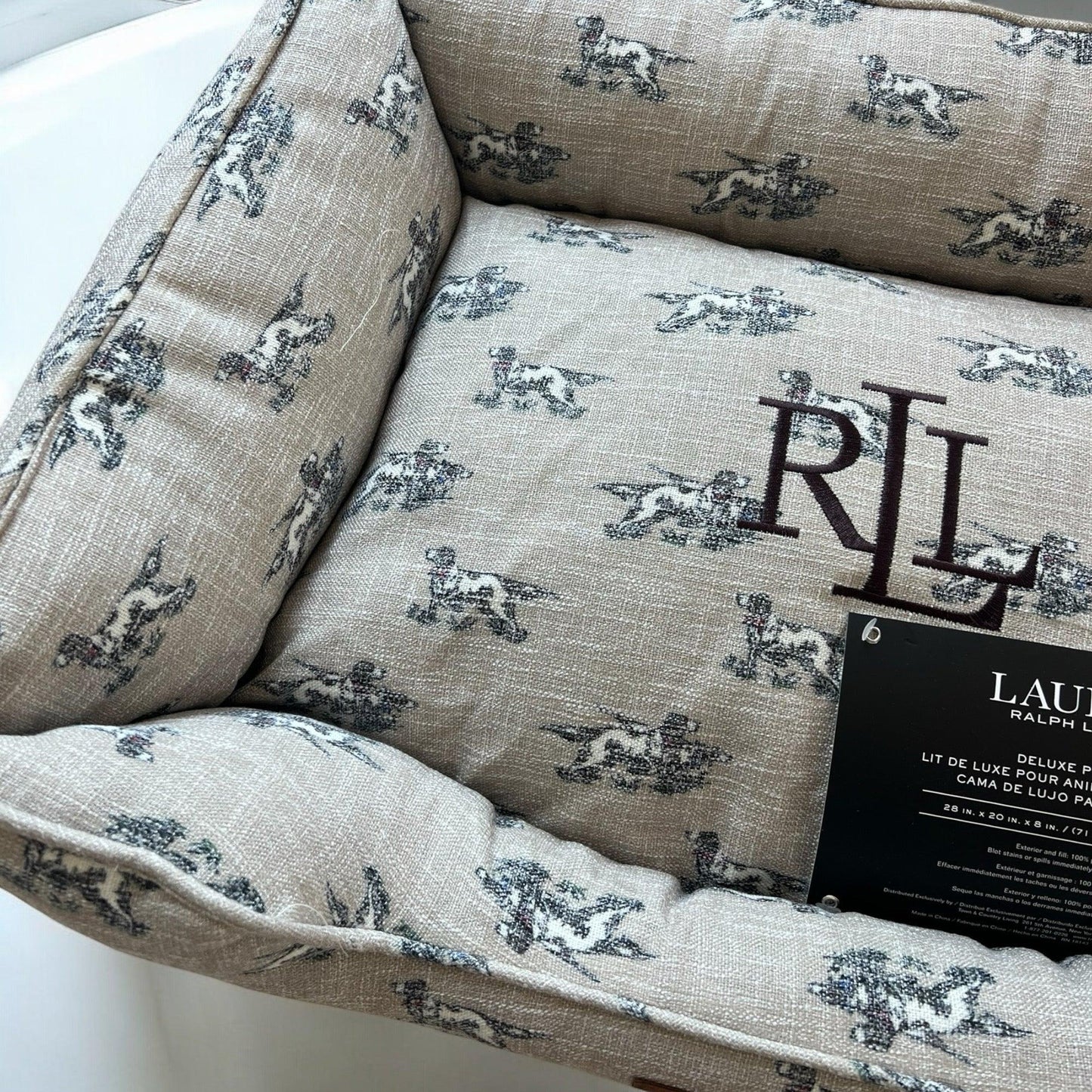 Ralph Lauren Home Hound Deluxe Bed - bearsupreme