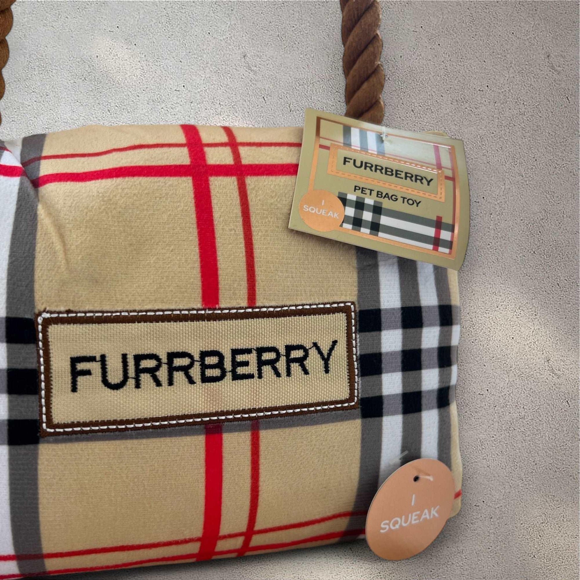 Furrberry handbag Toy Large - bearsupreme