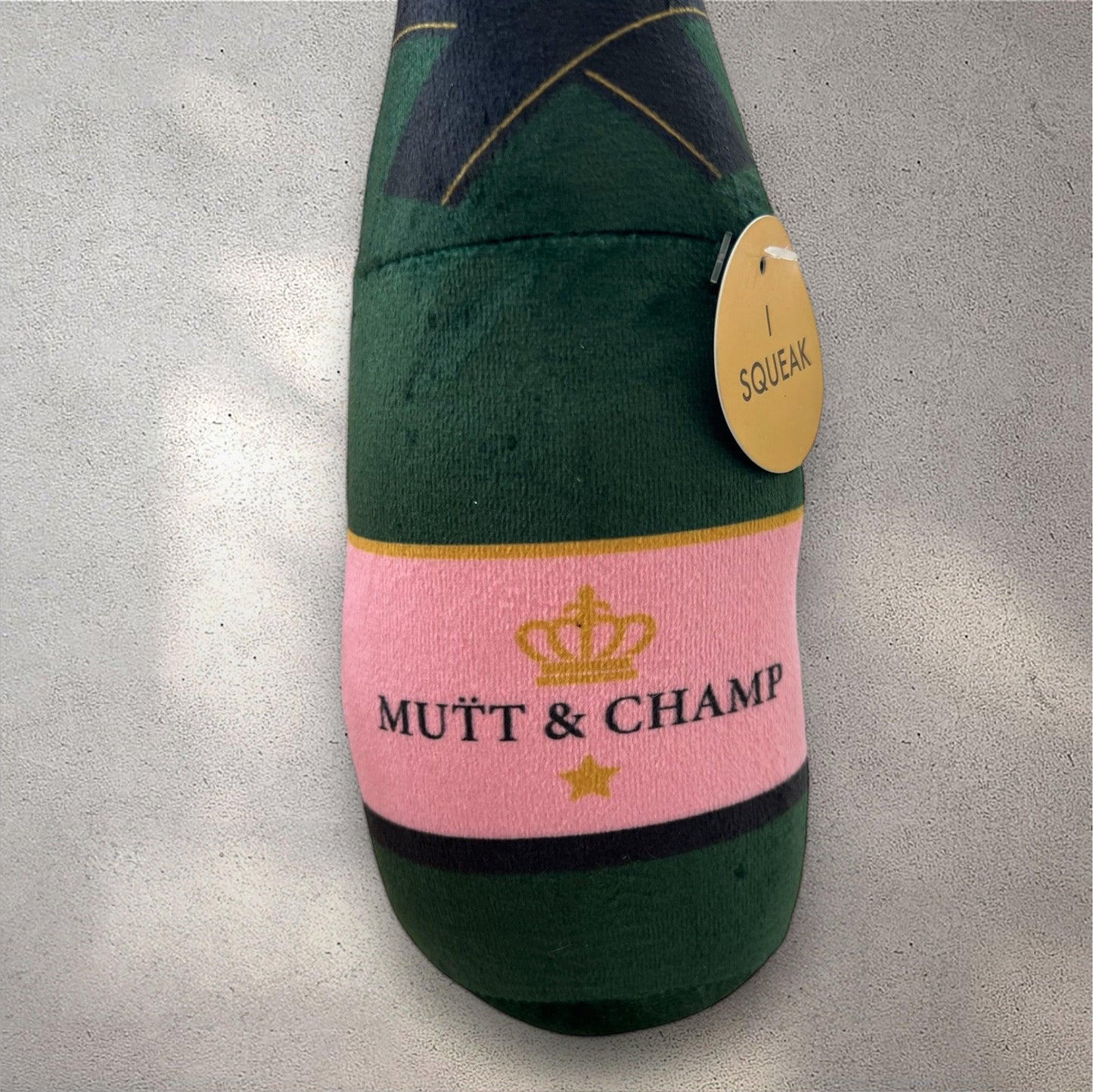 Mutt & Champ Bottle Plushie - bearsupreme