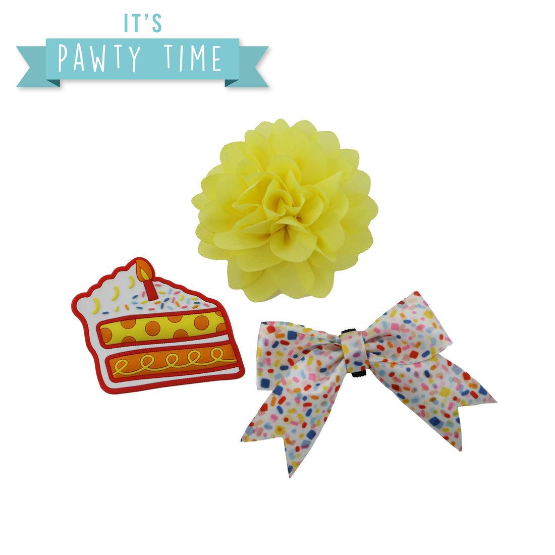 Pawty Sprinkle Cake Accessory Set - bearsupreme