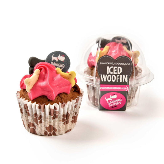 Carob Woofin with Pink Frosting-bearsupreme