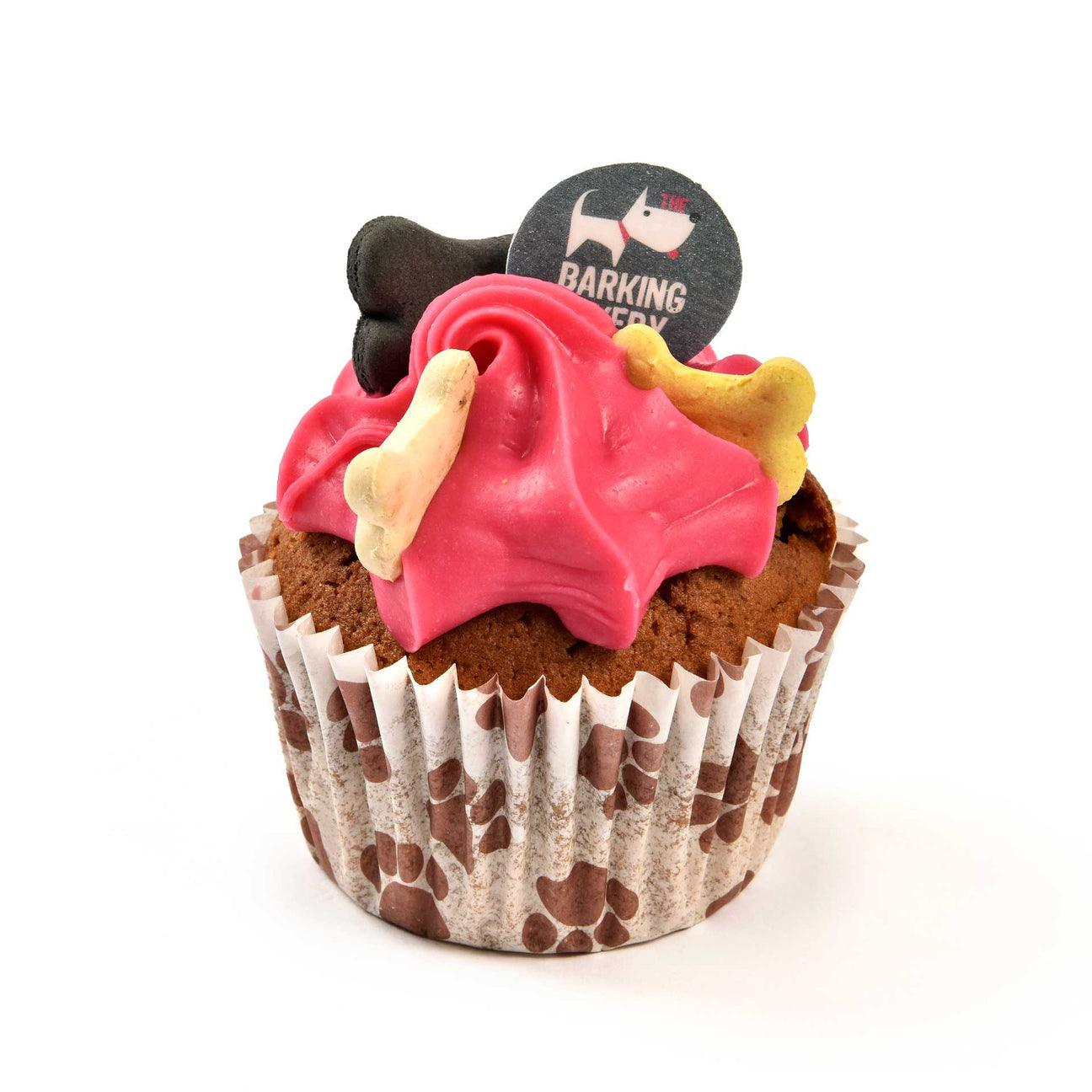 Carob Woofin with Pink Frosting-bearsupreme