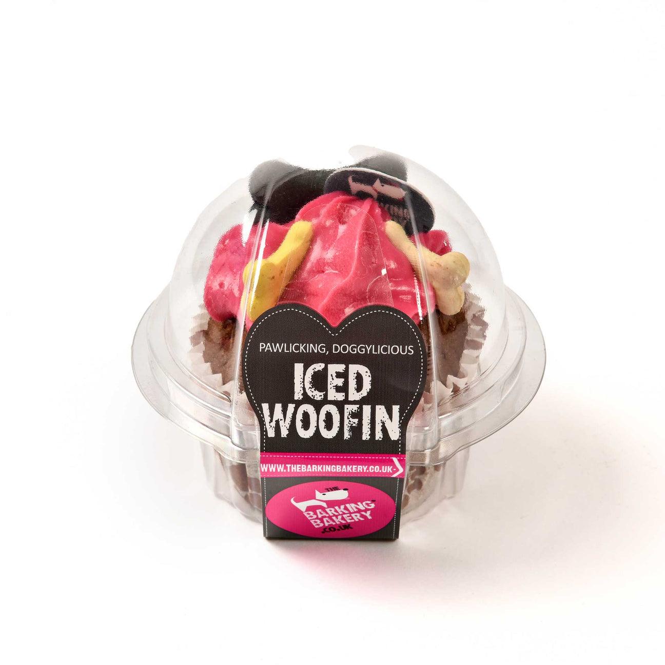 Carob Woofin with Pink Frosting-bearsupreme