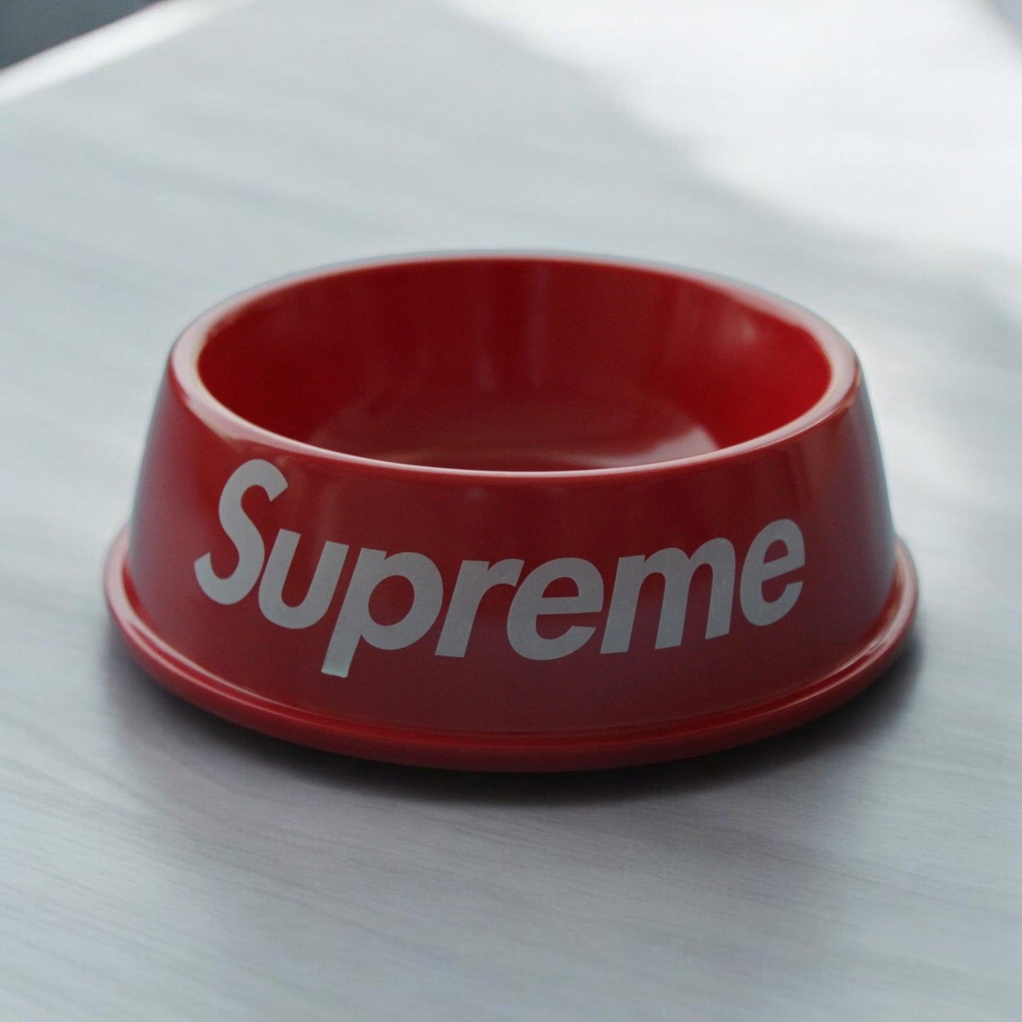 Pupreme Red Dog Bowl - bearsupreme