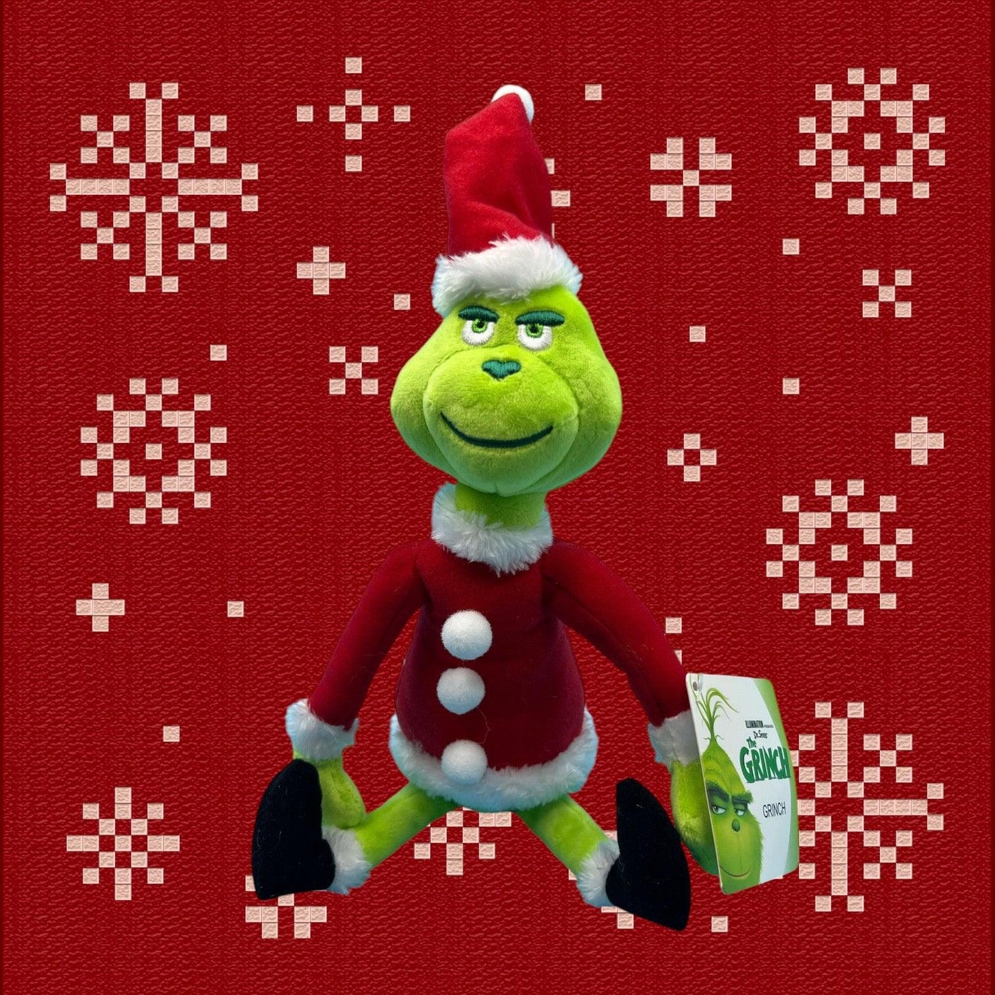 The grinch Santa Toy - bearsupreme