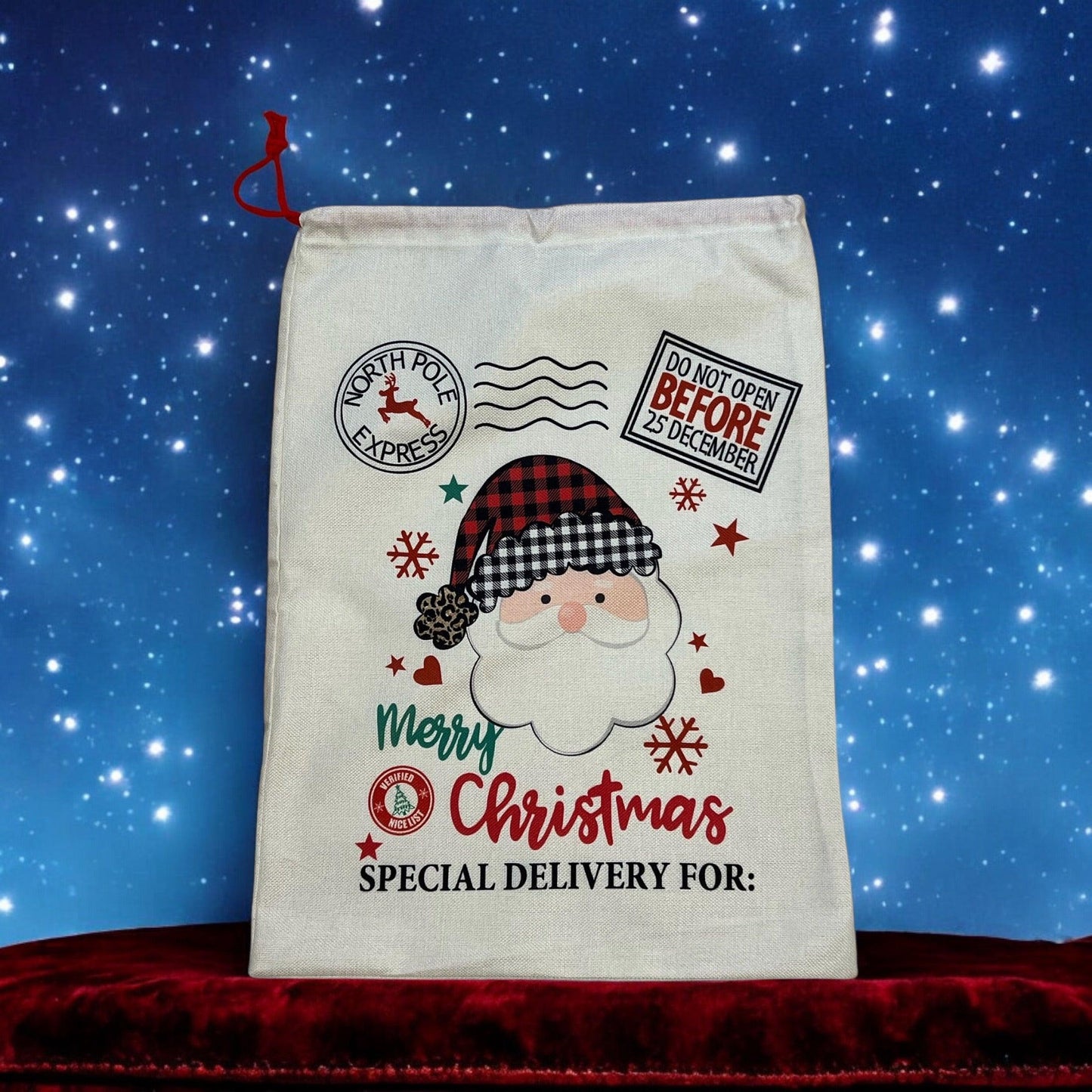 Santa Paws Xmas Sack - bearsupreme