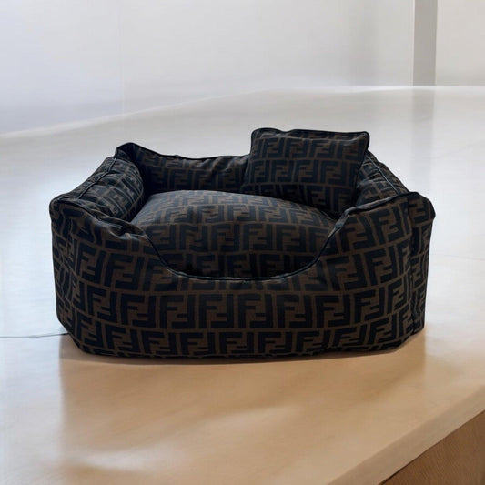 Furdi Monogram Soft Luxurious dog bed