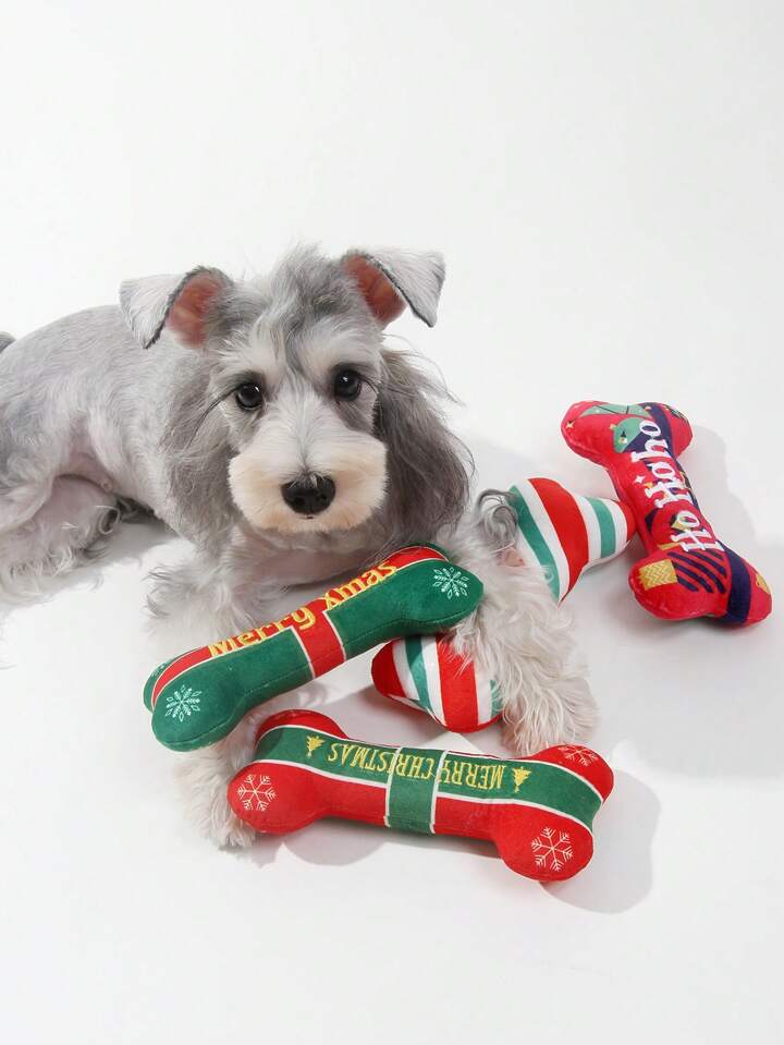 Christmas Cheer Dog Toy Bone bearsupreme