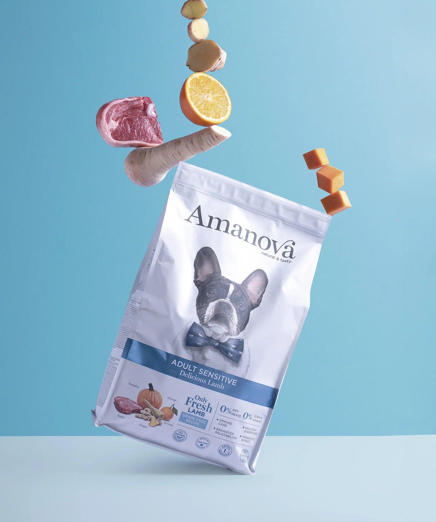 Amanova Grain Free Adult Sensitive Dog Delicious