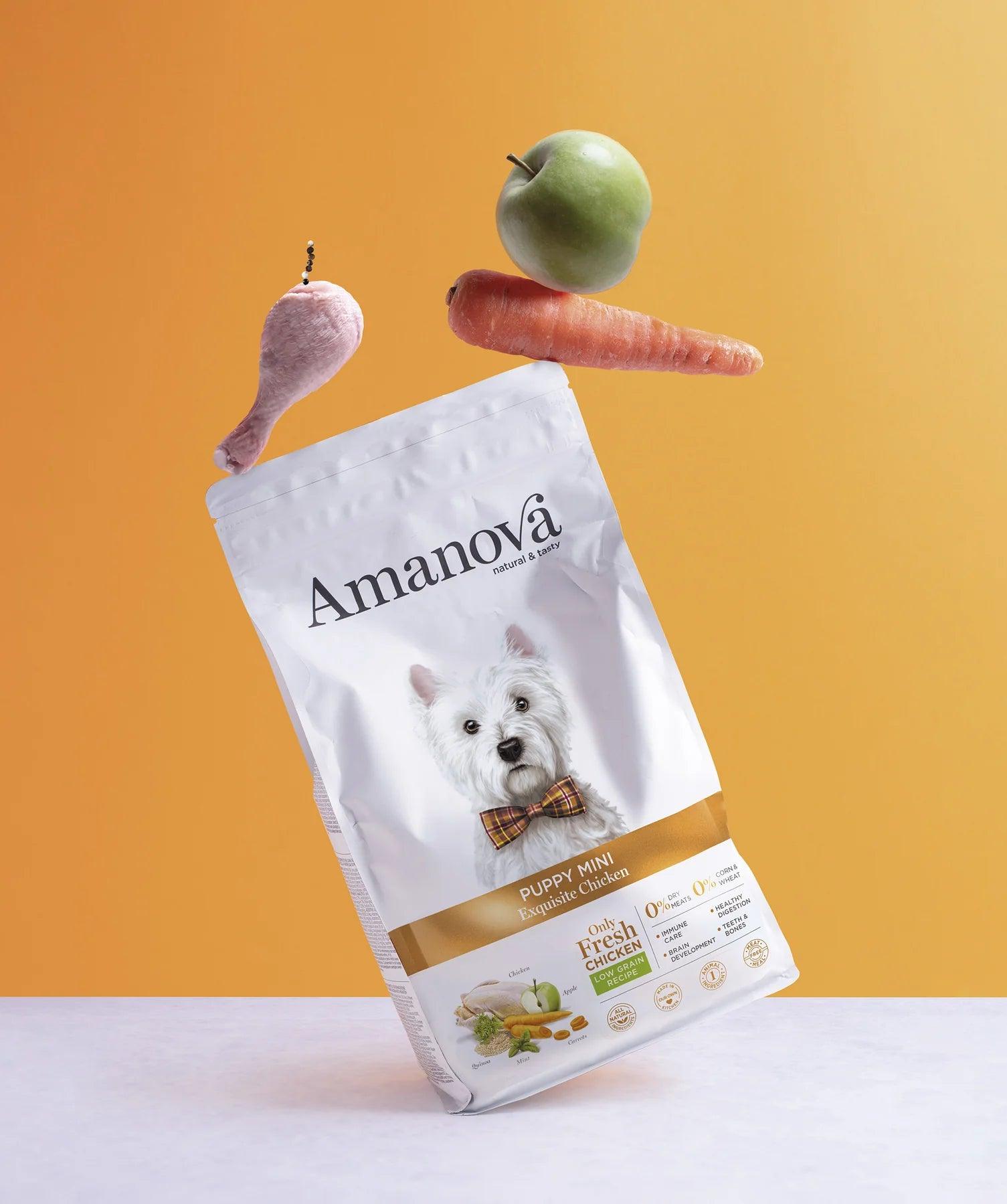 Amanova Dry Puppy Mini Exquisite Chicken - 2kg-bearsupreme